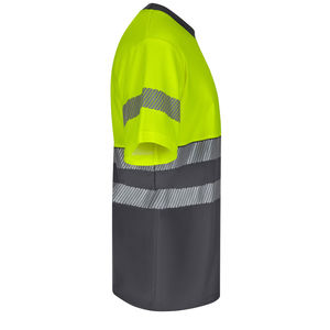 เสื้อยืดสะท้อนแสงแขนสั้นสะท้อนแสงสำหรับใส่ทำงานเสื้อยืดทำงานปรับแต่งได้สำหรับฤดูหนาว - Product Image 4