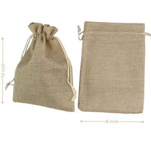 Vente en gros Sacs à cordon en coton réutilisables personnalisés Emballage cadeau de stockage respirant et écologique anti-poussière pour le salon - Product Image 2