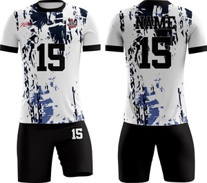Uniforme de fútbol con diseño personalizado unisex, sublimación unisex con camiseta de fútbol, conjunto de fútbol para clubes juveniles/adultos, camiseta personalizada - Product Image 6