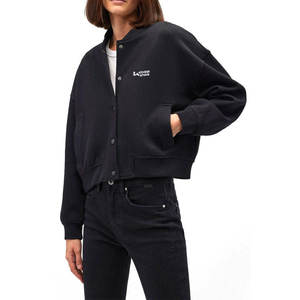 Vêtements Femmes Saison D'hiver En Plein Air Porter Crop Varsity Veste/Personnalisez Votre Propre Conception Femmes Crop Varsity Veste - Product Image 3