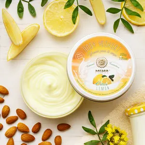 Crema corporal blanqueadora natural Cuidado DE LA PIEL orgánico Loción corporal nutritiva Yogur Vegano Proveedor europeo