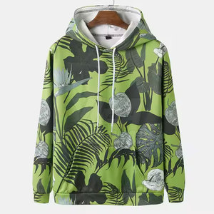 เสื้อมีฮู้ดสำหรับผู้ชายเสื้อมีฮู้ดพิมพ์ลายซับลิเมชันมาใหม่สีแบบไม่เหมือนใคร - Product Image 1