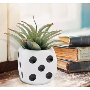 Jardinière et pots de fleurs de table Trending Dice Design Meilleures ventes Jardinière et pots décoratifs intérieurs à bas prix - Product Image 4
