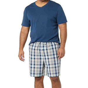 ชุดเสื้อยืดและกางเกงขาสั้นระบายอากาศอินเทรนด์สำหรับผู้ชายชุดสองชิ้นสำหรับชุดลำลองและชุดใส่กลางแจ้ง - Product Image 4