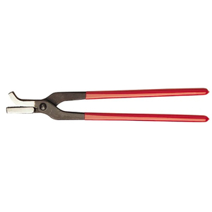 Pinzas de Diseño Profesional Reutilizables Negras y Rojas con Cuello de Cisne, Herramienta Veterinaria de Grado Profesional para el Cuidado Preciso de los Cascos Equinos - Product Image 1