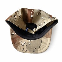 Casquette de baseball personnalisée camouflage désertique, 6 panneaux, en coton, style Dad Hat, visière incurvée, boucle métallique, pour marques streetwear et activités de plein air