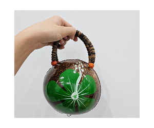 <b>HANDBAGS</b> COCONUT WOMEN FASHION STYLE HANDMADE COCONUT SHELL BAG/ <b>SMALL</b> BAG for LADIES MADE by COCONUT SHELL - Product Image 5
