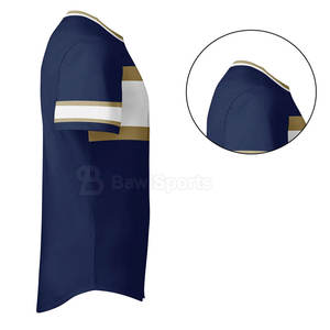 Maillot de baseball pour homme avec nom et numéro imprimé, uniforme d'équipe respirant, option grande taille - Product Image 6