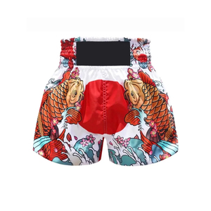 Short de boxe personnalisé OEM Prix économique 100% Polyester Meilleure qualité Fabriqué au Pakistan Vêtements d'arts martiaux-MMA - Product Image 5