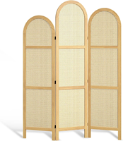 Paravent pliant vintage en bois massif, écologique, multifonctionnel, décoratif, séparateur de pièce pour salon