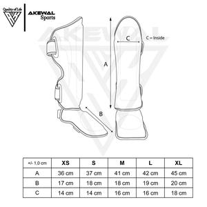 Logotipo personalizado Karate Shin y Instep Guard Pads Hecho en cuero sintético con alta calidad - Product Image 2