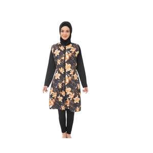 New Modest Swimwear for Muslim Women Comfortable Long Sleeve <b>Hijab</b> Burka <b>Full</b> Coverage Sporty Islamic Style Quick Dry - Product Image 4