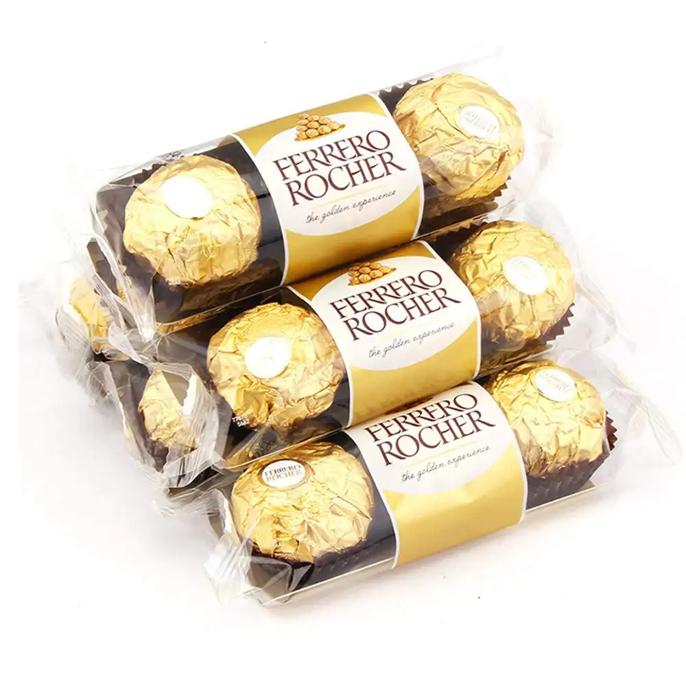 Compra a granel Chocolates Ferrero Rocher/Chocolate Ferrero para mayorista/caramelos Ferrero Rocher