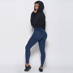 Mejor diseño Vintage sólido mujer Yoga conjunto 100% algodón ecológico 2 piezas pantalones cortos conjunto logotipo personalizado alta calidad - Product Image 6