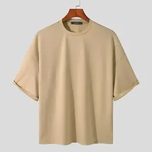 Top vente T- Shirt Shorts hommes deux pièces ensemble imprimé hommes été costume Street Wear tenue avec logo personnalisé ensemble d'été - Product Image 3