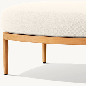 Hot <b>sale</b> furniture sofa ottoman made of <b>teak</b> <b>wood</b> with distinctive modern style <b>for</b> indoor or outdoor use - Product Image 4