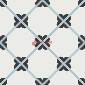 Carrelage en ciment 200x200mm, offrant un style saisissant grâce à sa fusion de tradition et de design moderne. - Product Image 1