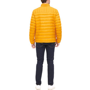 Veste matelassée pour homme en gros d'usine, logo personnalisé, veste en duvet pour homme, veste à capuche matelassée - Product Image 3