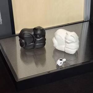 Étui pour écouteurs à main de chat de style <span class=keywords><strong>original</strong></span> pour Apple pour <span class=keywords><strong>AirPods</strong></span> Pro2 avec design de sculpture de trou de lanière noire pour Apple Pro1/<span class=keywords><strong>2</strong></span> - Product Image 1