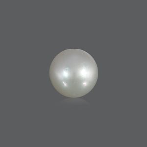 Perle naturelle des mers du Sud de 6,86 carats pour la fabrication de bijoux - Couleur or - Product Image 1