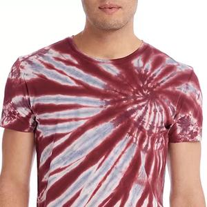 Summer Heavyweight Oversized 100% Cotton t Shirt <b>Men</b> Designer Blank <b>Tie</b> Dye Tshirt - Product Image 2