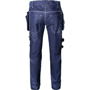 Pantalon de travail cargo robuste avec logo personnalisé pour hommes, genouillère multi-poches, pantalon de survêtement de construction, pantalon de travail imperméable et bon marché - Product Image 2
