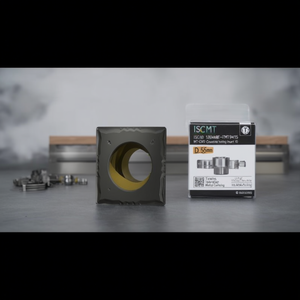 Inserto de Torneado Indexable con Recubrimiento MT-CVD ISO SCMT 120404E-FMT9415 D. 5.5mm, Paquete de 10 para Corte de Metal - Product Image 3