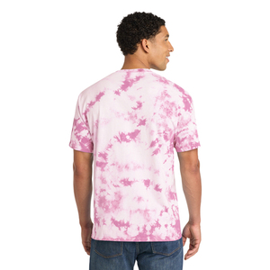 T-shirt pour homme à imprimé tie-dye, tissu en coton, col rond, manches courtes, respirant, décontracté, été, best-seller - Product Image 5