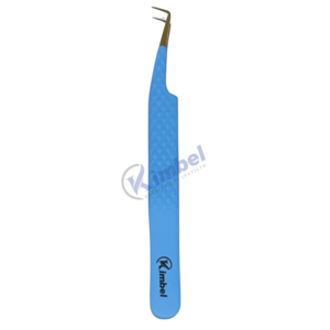Pince à épiler anti-magnétique en acier inoxydable à 90 degrés pour extensions de cils, texture lisse et personnalisable, pour manucure, marque privée - Product Image 6