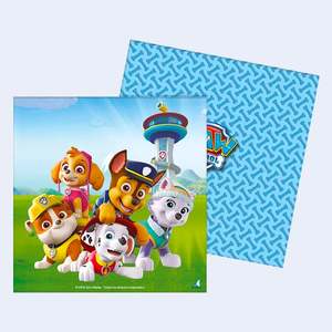 Serviettes en papier Paw Patrol 33X33Cm 20Pcs Fournitures de fête Anniversaire enfant - Product Image 1