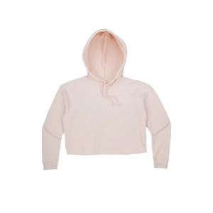 Mujeres al por mayor recortada gruesa Sudadera con capucha personalizada fabricante de alta calidad crop top al por mayor Custom Logo Cropped Hoodie - Product Image 1