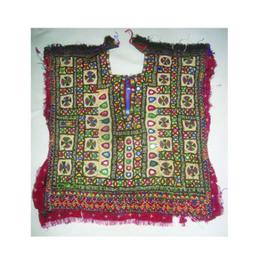 Diseñador de moda de las mujeres de Halloween vestido de lujo Afghani Online Boutique Vestido Tribal Patchwork Patrón Cuello Bordado Diseño - Product Image 2