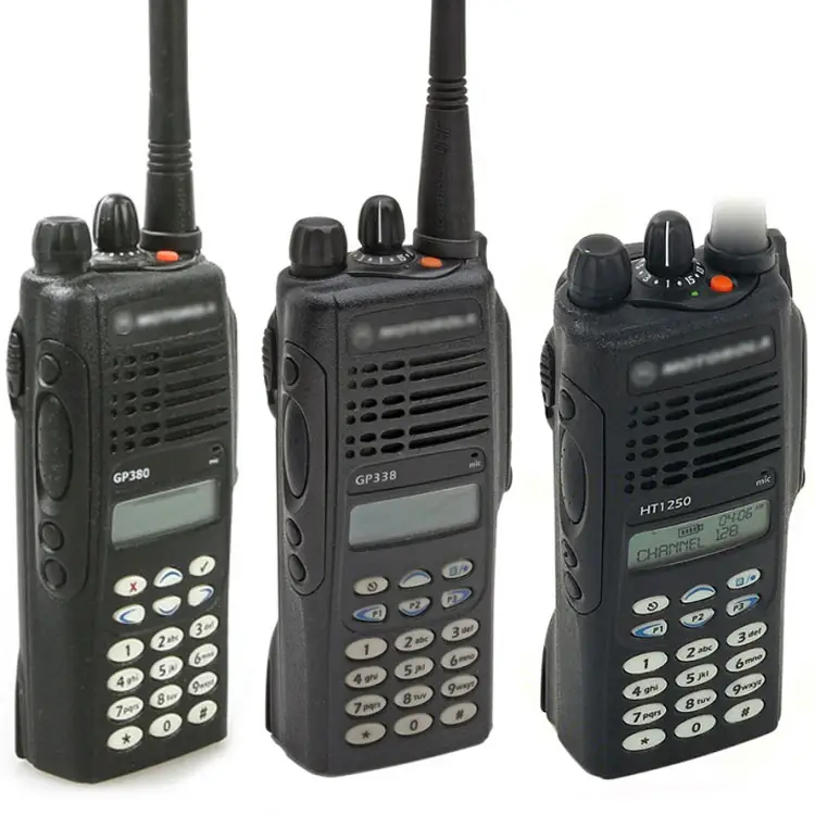 Walkie Talkie Long Range gp380 ht1250 pro7150 UHF cầm tay Walkie-talki GP338 VHF hai cách phát thanh cho Motorola