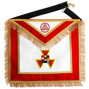 Venta al por mayor Masonic Regalia Master Mason Square and Compass con G Bullion bordado Masonic Delantal - Product Image 1