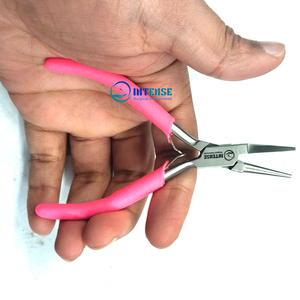 Alicates Profesionales de Acero Inoxidable de 5 Pulgadas para Hacer Joyas, Herramienta de Modelado de Alambre de Punta Redonda y Plana para Manualidades de Joyería y Trabajos Artísticos - Product Image 3