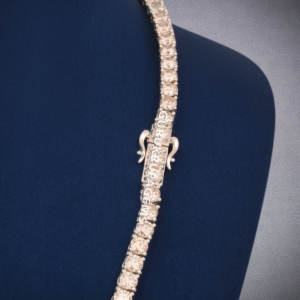 Chaîne personnalisée de haute qualité pour bijoux fins Hip Hop Collier de tennis en moissanite et diamant Chaîne de tennis en argent 925 de 5mm - Product Image 4