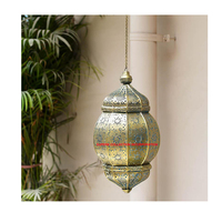 Lanterne décorative pour décorer mariage Maroc Lanterne suspendue Bougie fabriquée en Inde