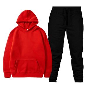 Ensemble de survêtement pour homme, veste de sport élégante et pantalon de jogging pour la salle de sport, l'exercice et l'entraînement en plein air - Product Image 1