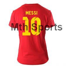Autentica Maglia da Calcio <span class=keywords><strong>Messi</strong></span> per Adulti Taglia Piccola, Stile Premium Confortevole, Traspirante, Abbigliamento Sportivo di Alta Qualità, Top Stampato, Pantaloncini - Product Image 1