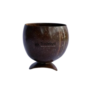 Tasse de noix de coco pour une vie durable Verres à coquille réutilisables naturels Idéal pour les cadeaux par Tradebyd - Product Image 1