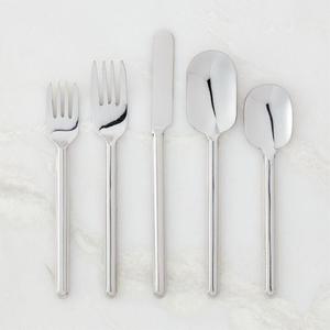 Juego de cubiertos de acero inoxidable hecho a mano decorativo barato con mango de diseño increíble juego de cubiertos de mango hecho a mano de latón - Product Image 3