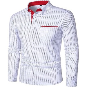 Polos à manches courtes en coton de qualité supérieure avec broderie personnalisée pour hommes Nouveau polo à la mode pour hommes fabriqué par Dress Sports - Product Image 3