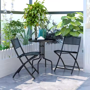 Ensemble de table à manger d'extérieur modulaire de luxe en acier inoxydable, résistant aux intempéries, avec armoire de rangement intégrée, de qualité supérieure - Product Image 2