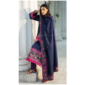 Trajes Formales para Mujer, Color Personalizado 2025, Sin Costuras, Alta Calidad, Colección de Invierno Khaddar, Nuevo Modelo Más Vendido - Product Image 1