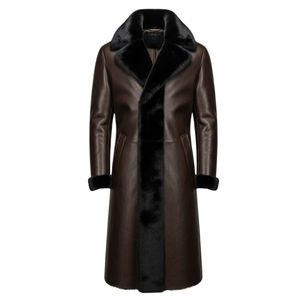 Manteau en cuir pour homme de haute qualité, respirant, grande taille, best-seller, nouvelle arrivée, 80% de duvet d'oie - Product Image 2