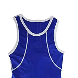 เสื้อกล้ามมวยปล้ำดิจิตอลเสื้อกล้ามอุปกรณ์มวยปล้ำพิมพ์โลโก้ได้ตามต้องการ - Product Image 3