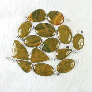 Lote de colgante de jaspe oceánico al por mayor para mujer, collar con colgante de piedras preciosas de jaspe oceánico, colgante a granel, suministro de joyería al por mayor - Product Image 2