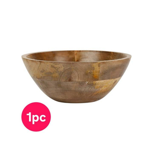 Cuenco de masa de madera de tamaño pequeño apilable duradero ecológico clásico hecho a mano decoración del hogar para exhibición de Camping fruta madera - Product Image 2