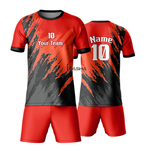 Meilleures ventes : Nouveauté uniforme de football 100 % polyester, tenue d'équipe personnalisée avec logo, fournisseur principal OEM en gros - Product Image 3