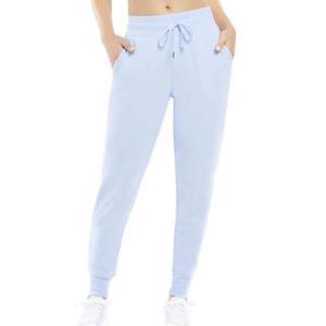Nouveau pantalon de survêtement pour femme, doublé en polaire, devant plat, taille mi-haute, jambe large et droite, respirant, pour l'extérieur et le streetwear - Product Image 4